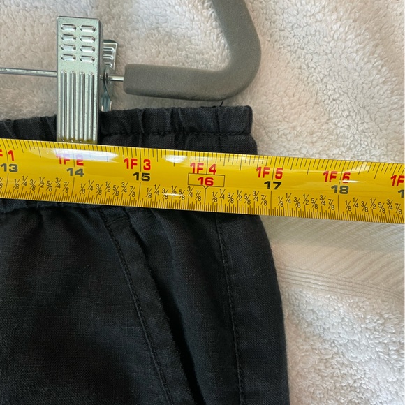 Tommy Bahama black linen wide leg pants - Picture 4 of 6